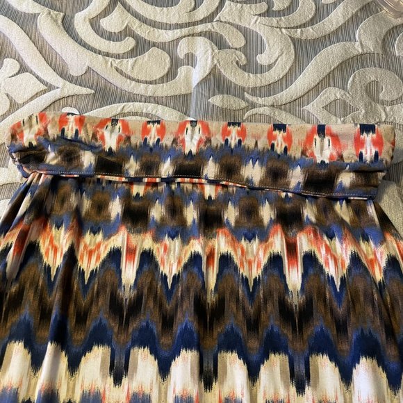 Cynthia Rowley Printed Tie-Dye Maxi Skirt Size Womens Small EUC - Super Comfy - Picture 3 of 5